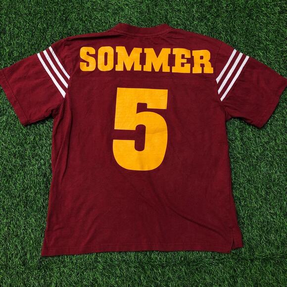 Maroon South Vienna Fifth Grade Team Graphic Number Tee - Picture 2 of 4